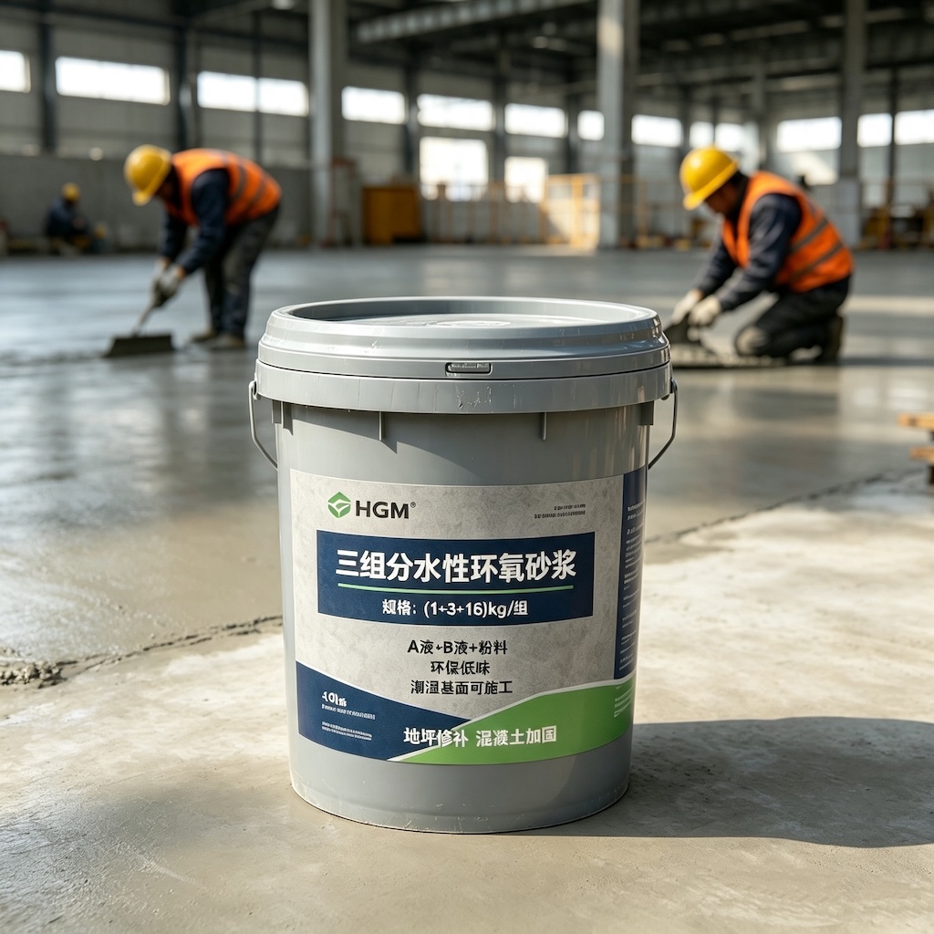 铁山三组份水性环氧砂浆